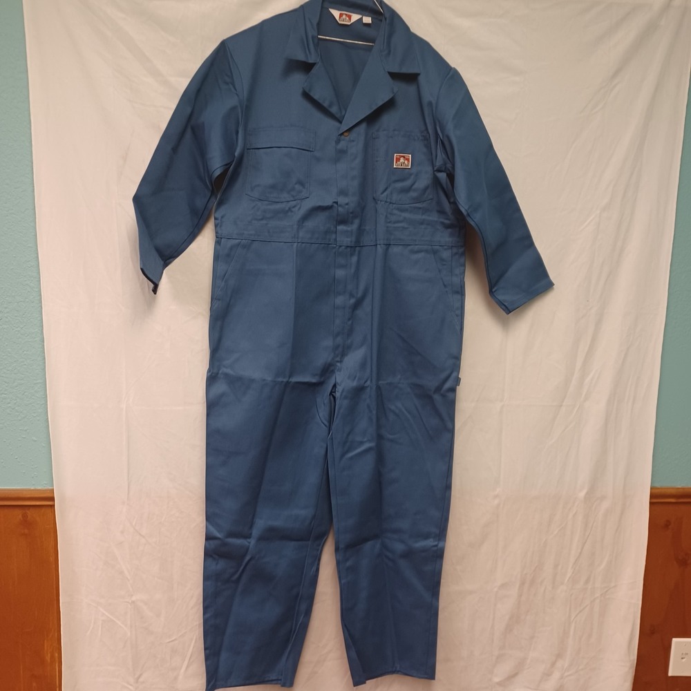 Ben Davis Coveralls Postman Blue Men's Size 48 Regular